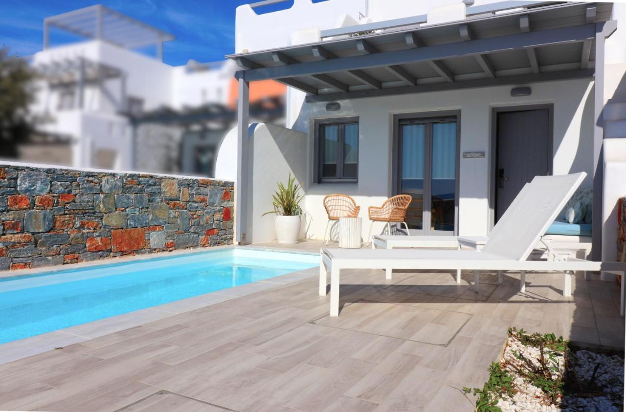 The Nine Graces - Agia Anna - Option With Private Pool Or Hot Tub别墅 外观 照片
